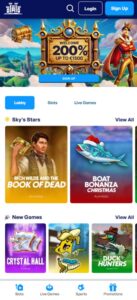Skyhills Casino sister sites mobile