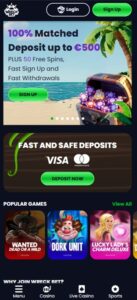 WreckBet sister sites mobile