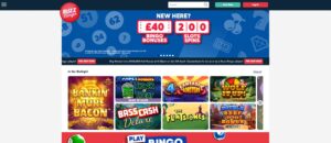 Buzz Bingo sister sites homepage