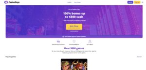 Lucky Spins sister sites Casino Days