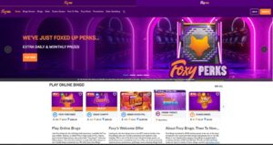 Sportingbet sister sites Foxy Bingo
