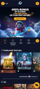 Galaxy Spins sister sites mobile