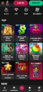 Lord Spin sister sites mobile