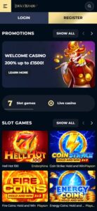 Luckywands sister sites mobile