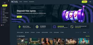 Nova Casino sister sites homepage