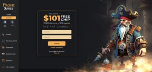 Betty Wins sister sites Pacific Spins