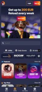 PuppyBet sister sites mobile