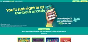 Tombola sister sites Tombola Arcade