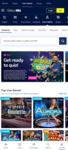 William Hill Casino sister sites mobile