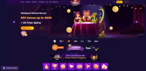 iWild Casino sister sites homepage