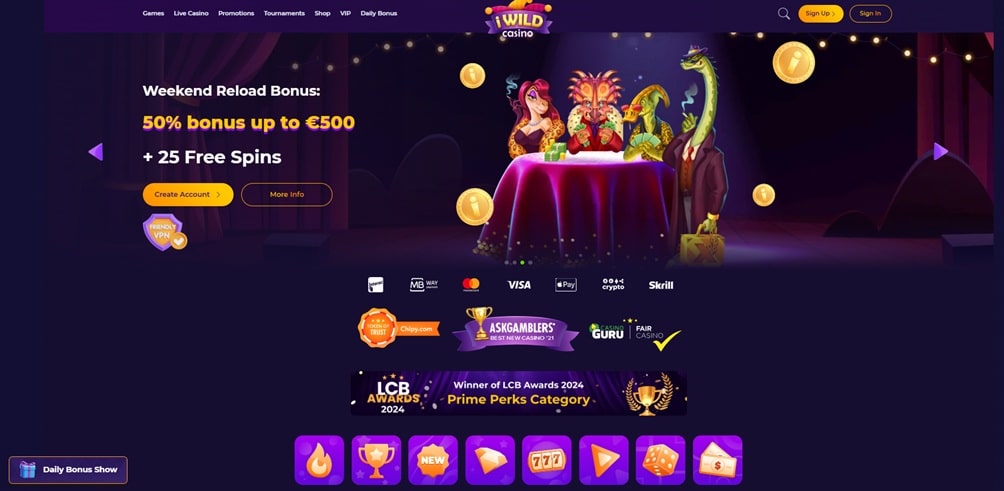 pike casino sister sites iwild