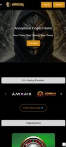 Anon Casino sister sites mobile