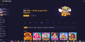 Betiex sister sites homepage