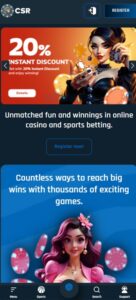 Casinra sister sites mobile