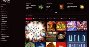Crazy Luck Casino sister sites homepage