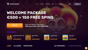 Bruno Casino sister sites Dux Casino