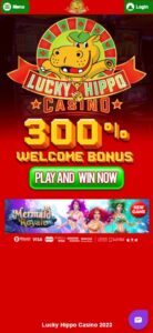 Lucky Hippo Casino sister sites mobile
