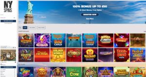 NYSpins sister sites homepage