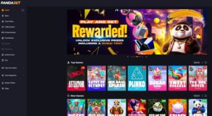 Panda Bet sister sites homepage