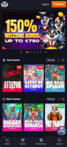 Panda Bet sister sites mobile