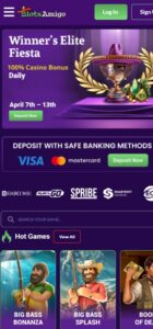 Slots Amigo sister sites mobile