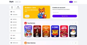 Slott sister sites homepage