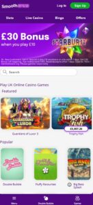 Smooth Spins sister sites mobile