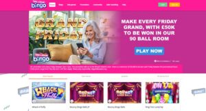 Mr Green sister sites Take a Break Bingo