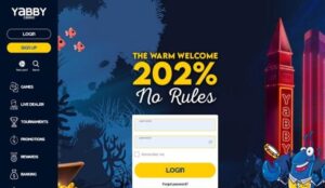 Yabby Casino sister sites homepage