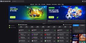 Betmaster sister sites homepage