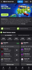 Betmaster sister sites mobile