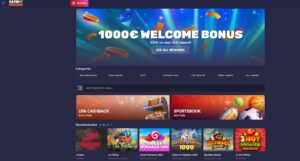 Casino Peaches sister sites homepage