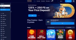 Divine Casino sister sites homepage