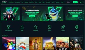 Extreme Spins sister sites homepage