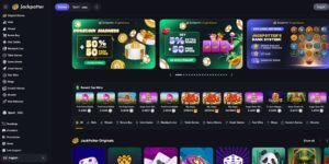 Jackpotter sister sites homepage