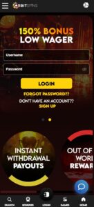 Orbit Spins sister sites mobile