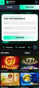 Royal Coala sister sites mobile