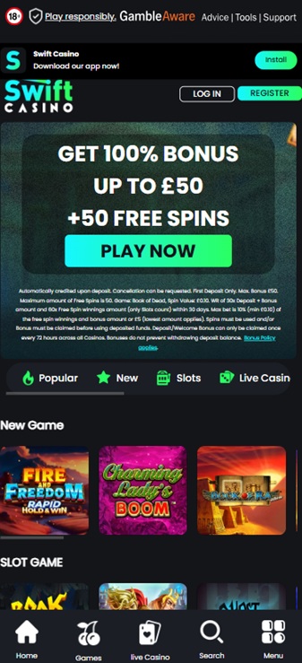Swift Casino Mobile