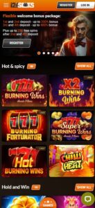 i24Slots sister sites mobile