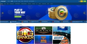 Coral Casino sister sites homepage