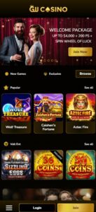 GW Casino sister sites mobile