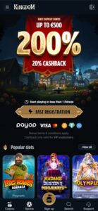 Kingdom Casino sister sites mobile