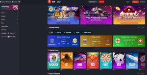 Qbet sister sites Mr Cat Casino