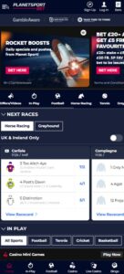 Planet Sport Bet sister sites mobile