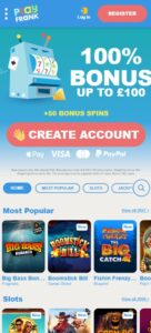 Play Frank sister sites mobile