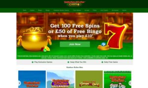 Rainbow Riches Casino sister sites homepage