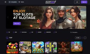 Slotage sister sites homepage