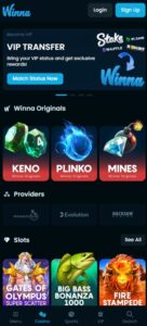 Winna Casino sister sites mobile