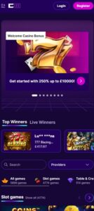 Cipher Wins sister sites mobile