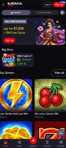 Katana Spin sister sites mobile